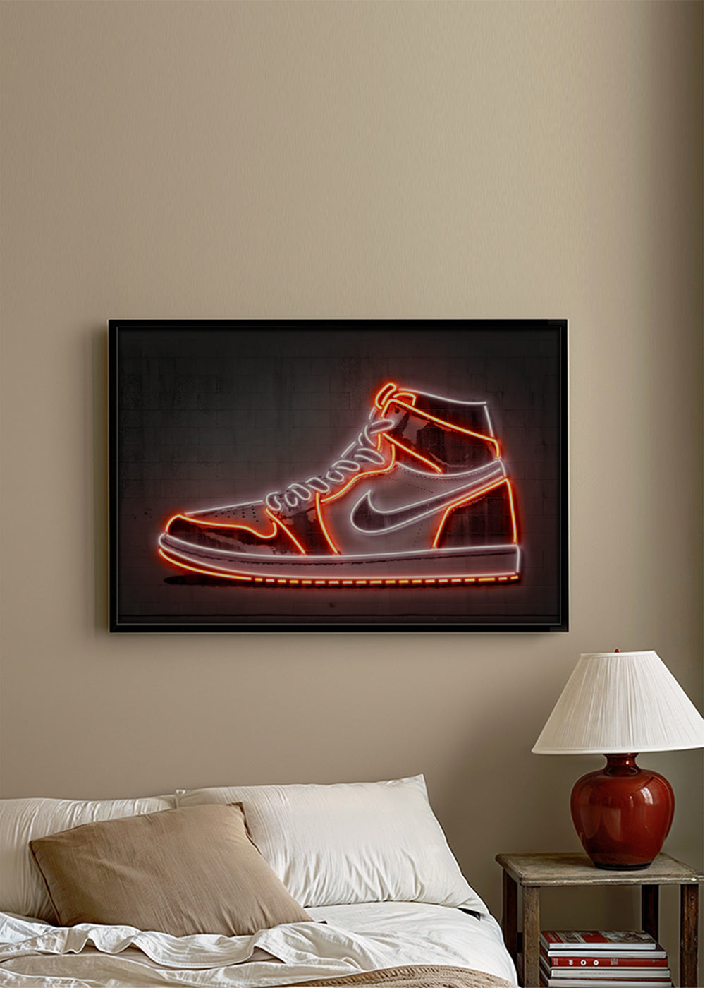 Sportkonst: Jordan i neon