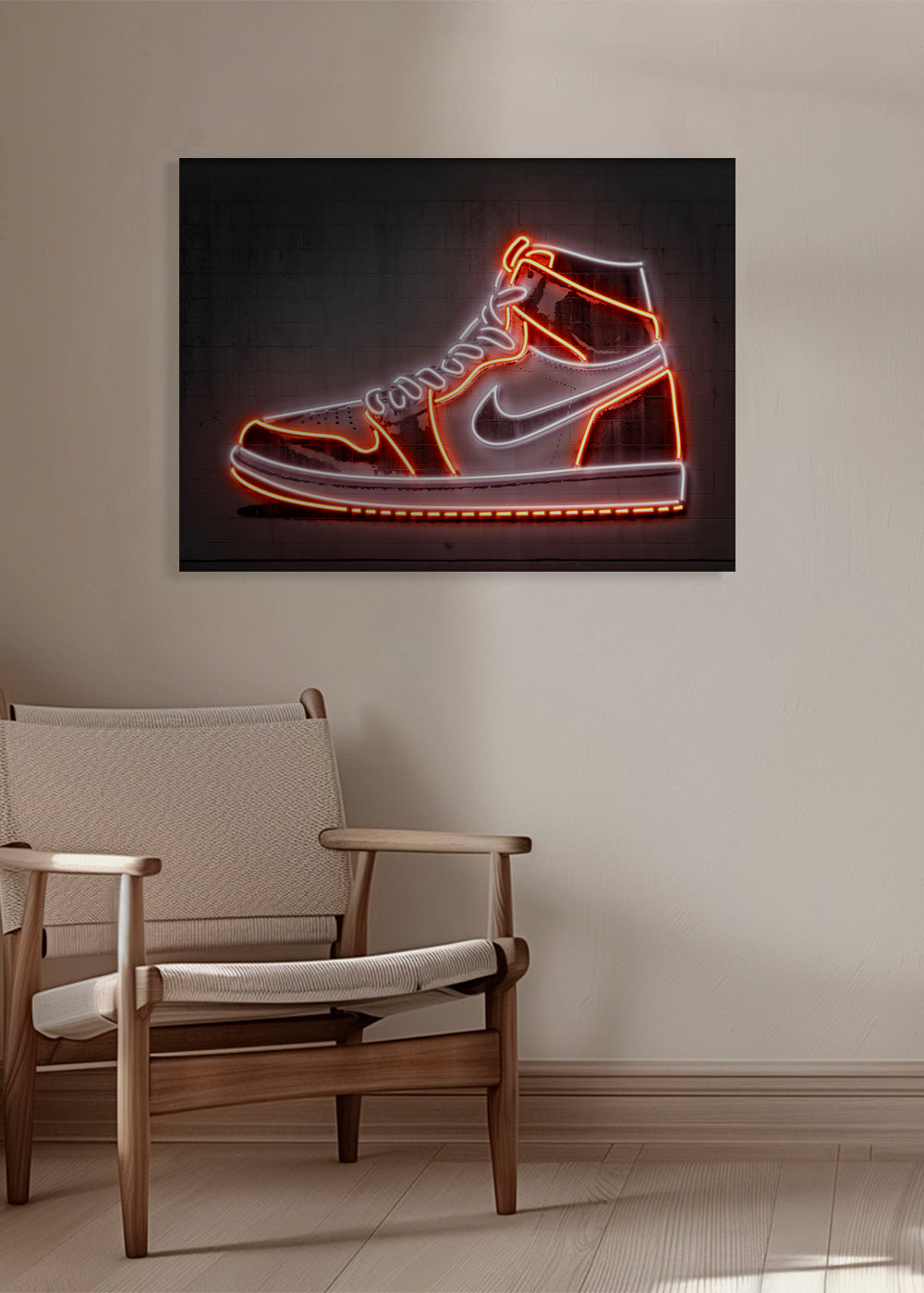 Sportkonst: Jordan i neon