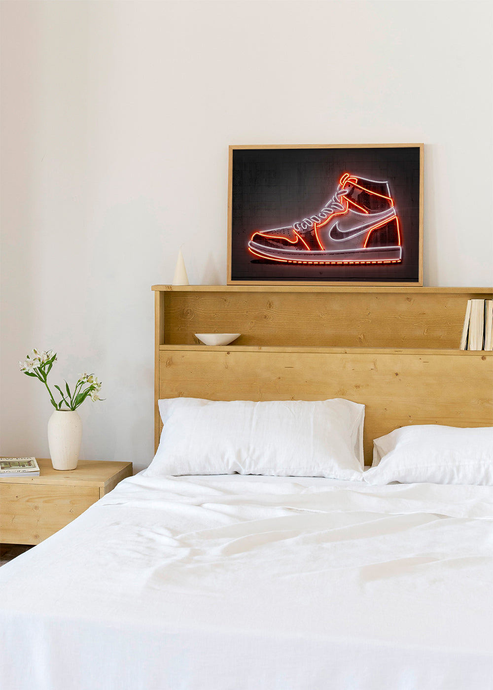 Sportkonst: Jordan i neon
