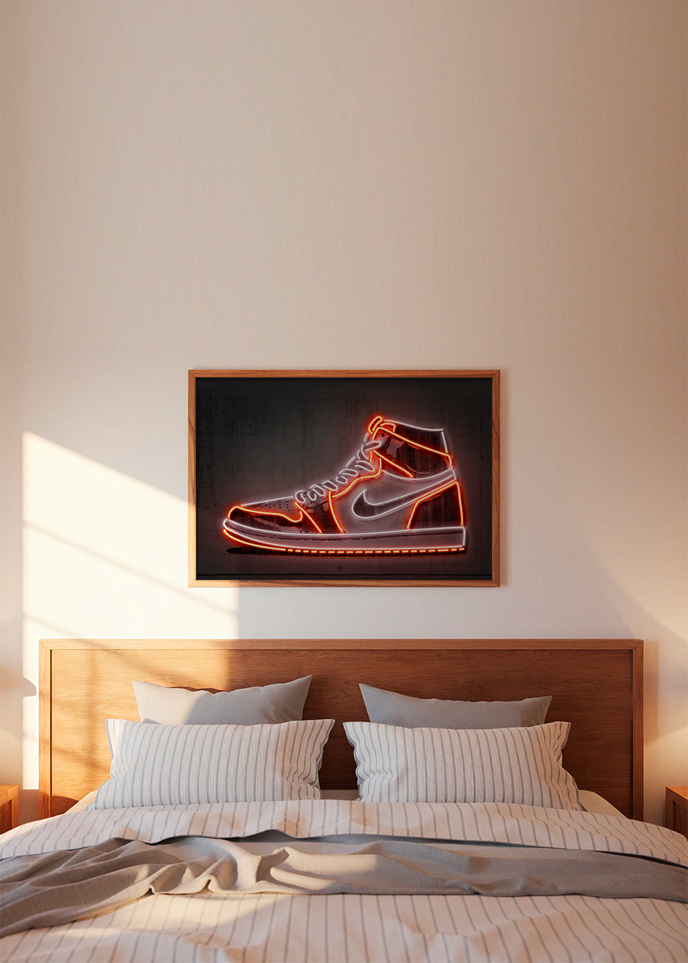 Sportkonst: Jordan i neon