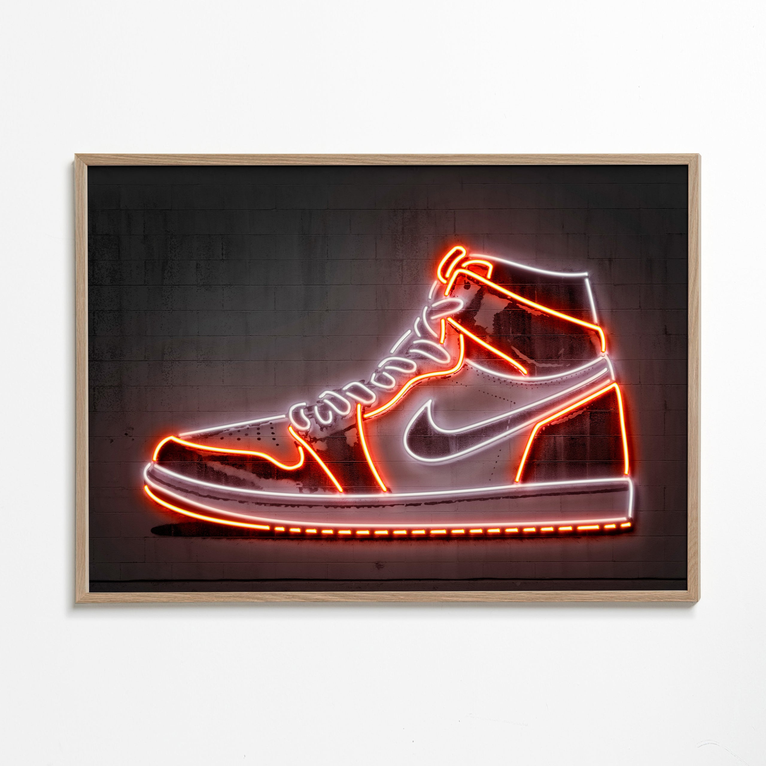 Sportkonst: Jordan i neon