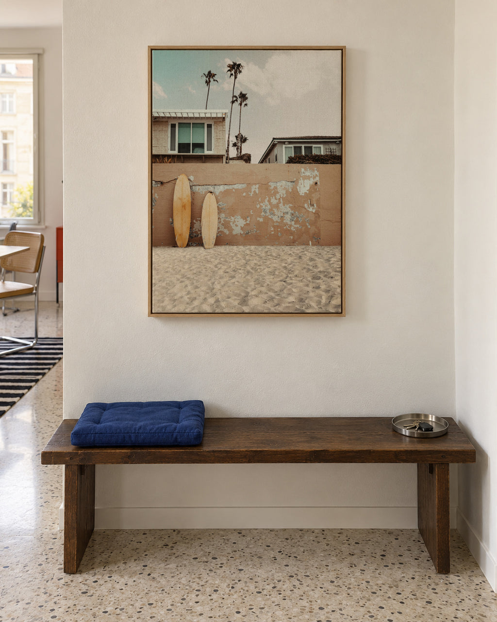 California Dream - Framed canvas in an interior