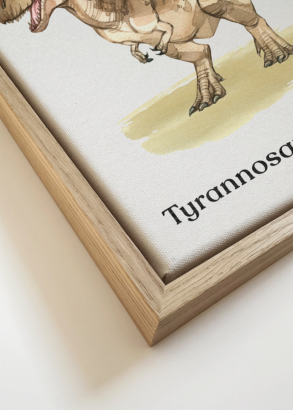 Konstverk Tyrannosaurus rex illustration