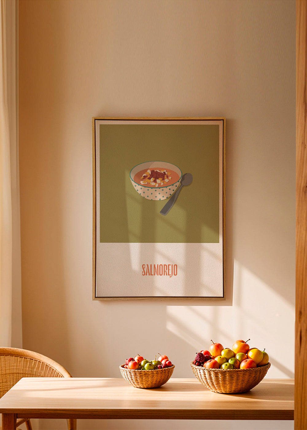 Kökskonst Salmorejo illustration