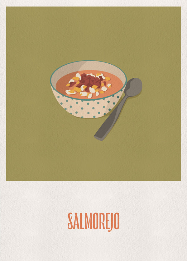 Kökskonst Salmorejo illustration