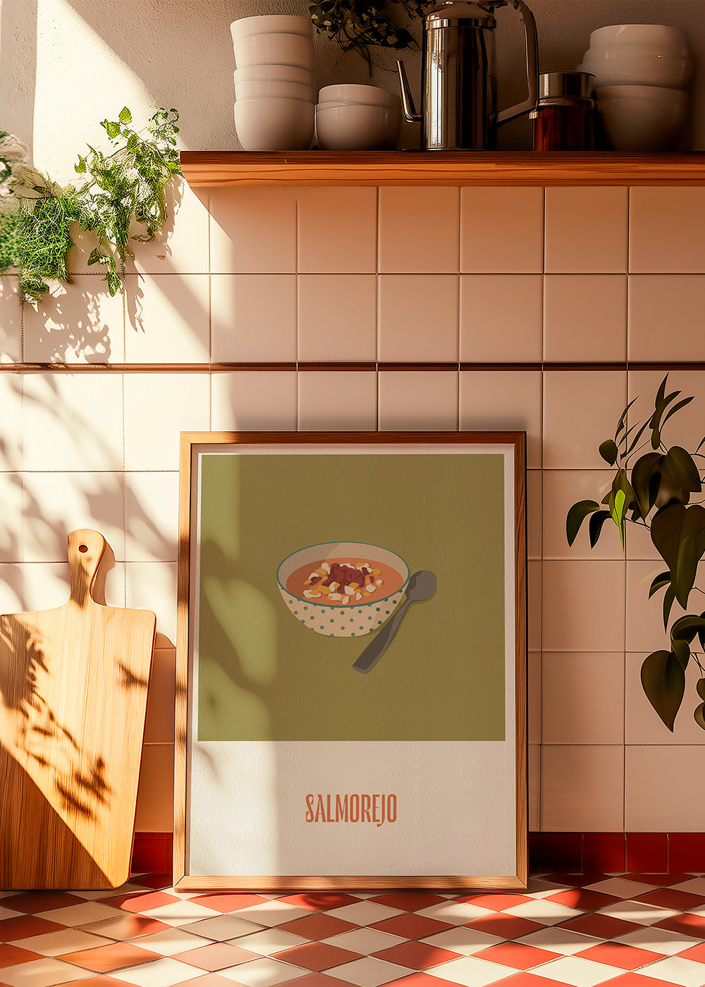 Kökskonst Salmorejo illustration