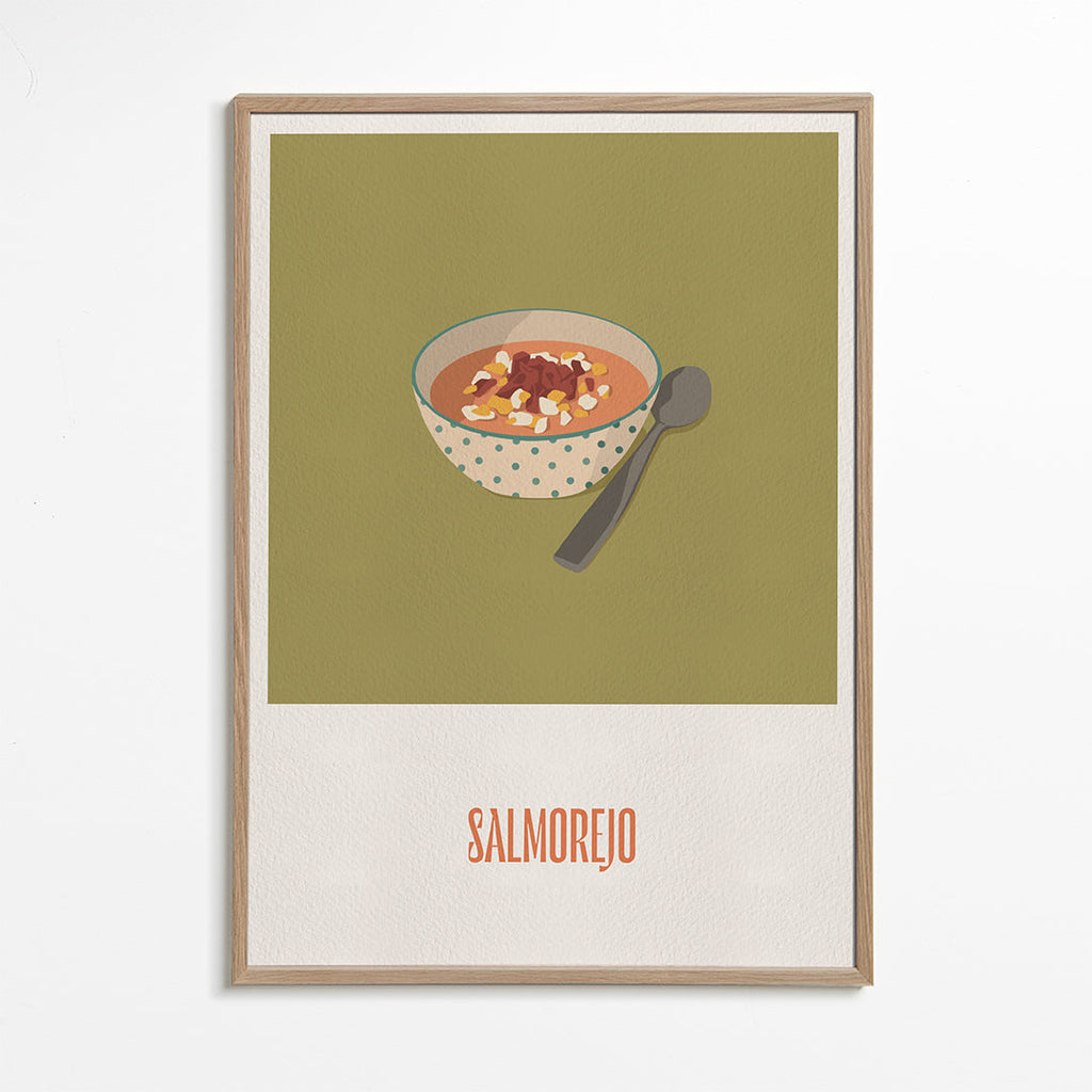 Kökskonst Salmorejo illustration