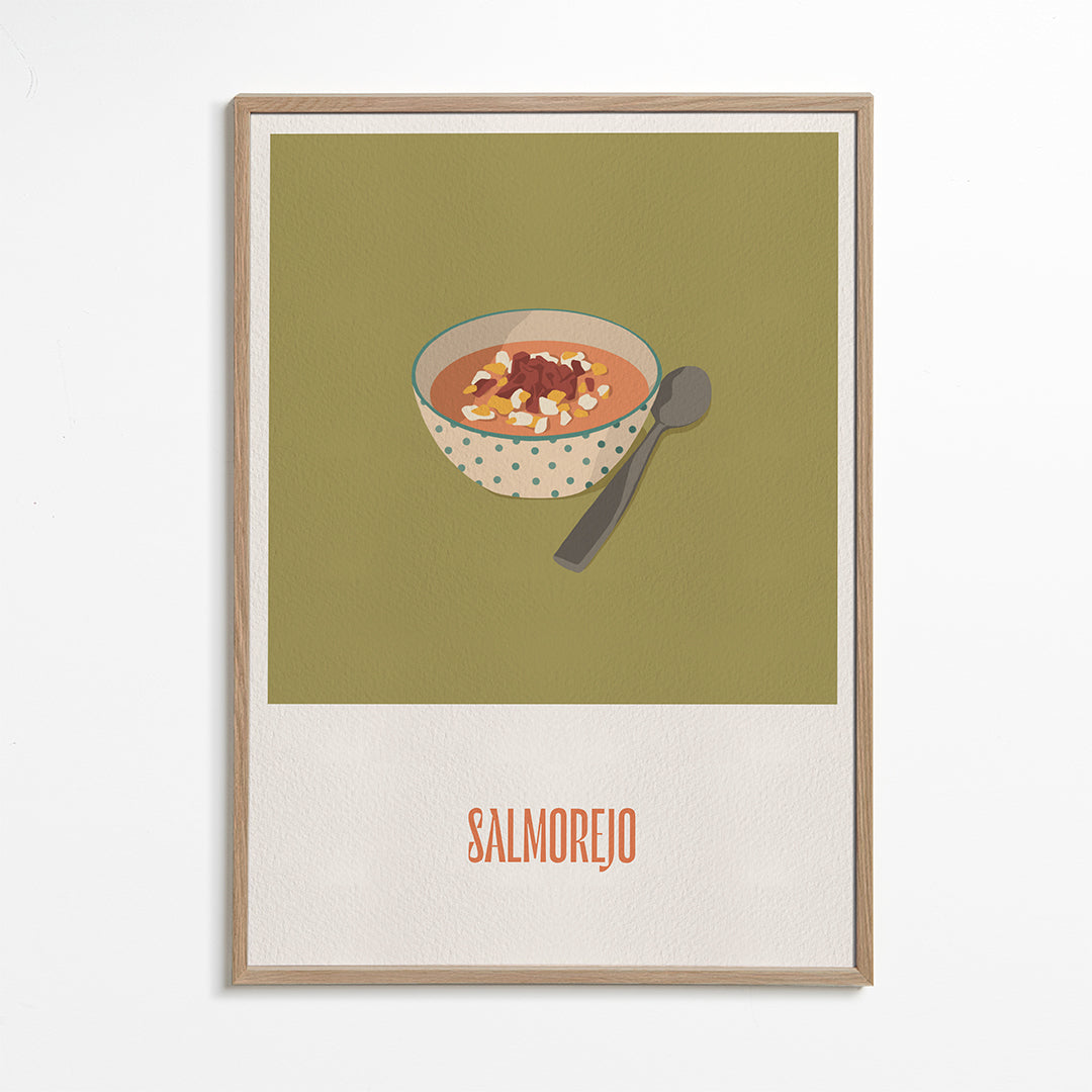 Kökskonst Salmorejo illustration