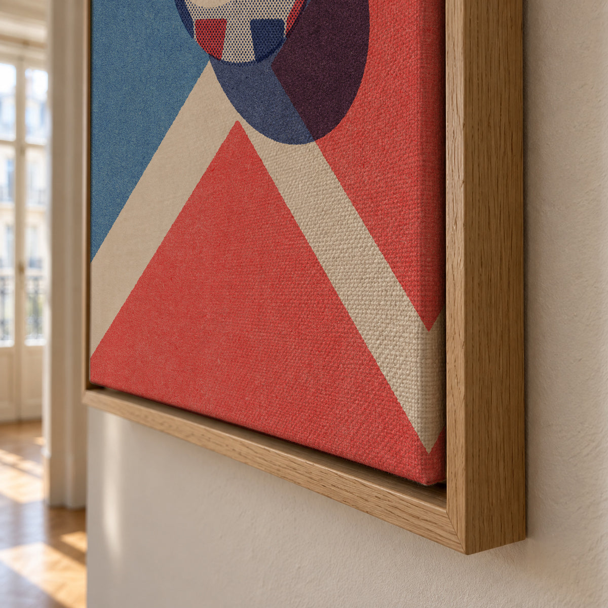 BALLS / Volleyball - Framed canvas detail