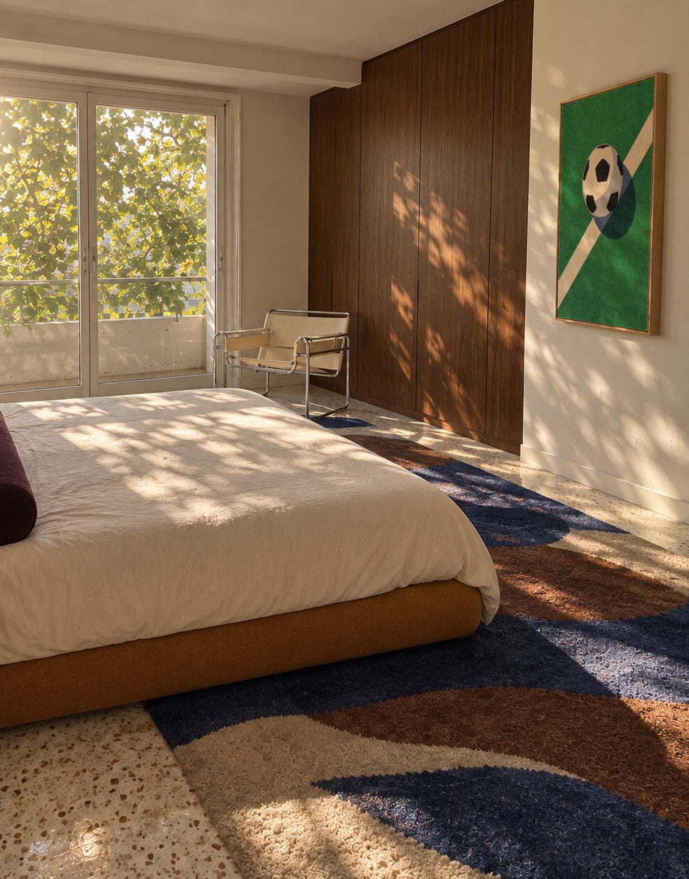 BALLS / Football - Framed canvas in an interior