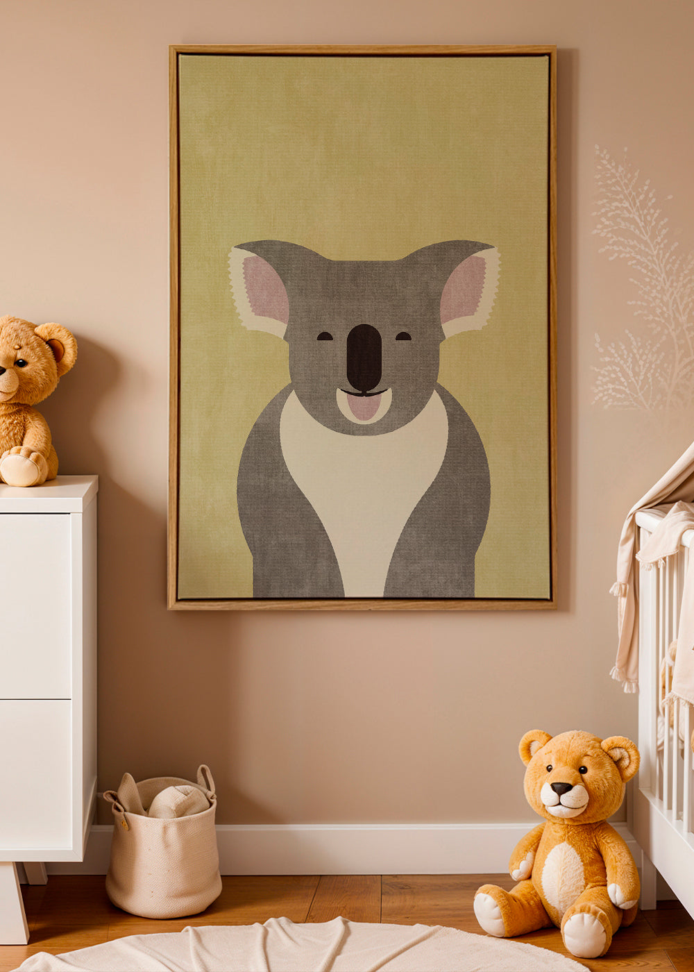 Barnposter leende koala