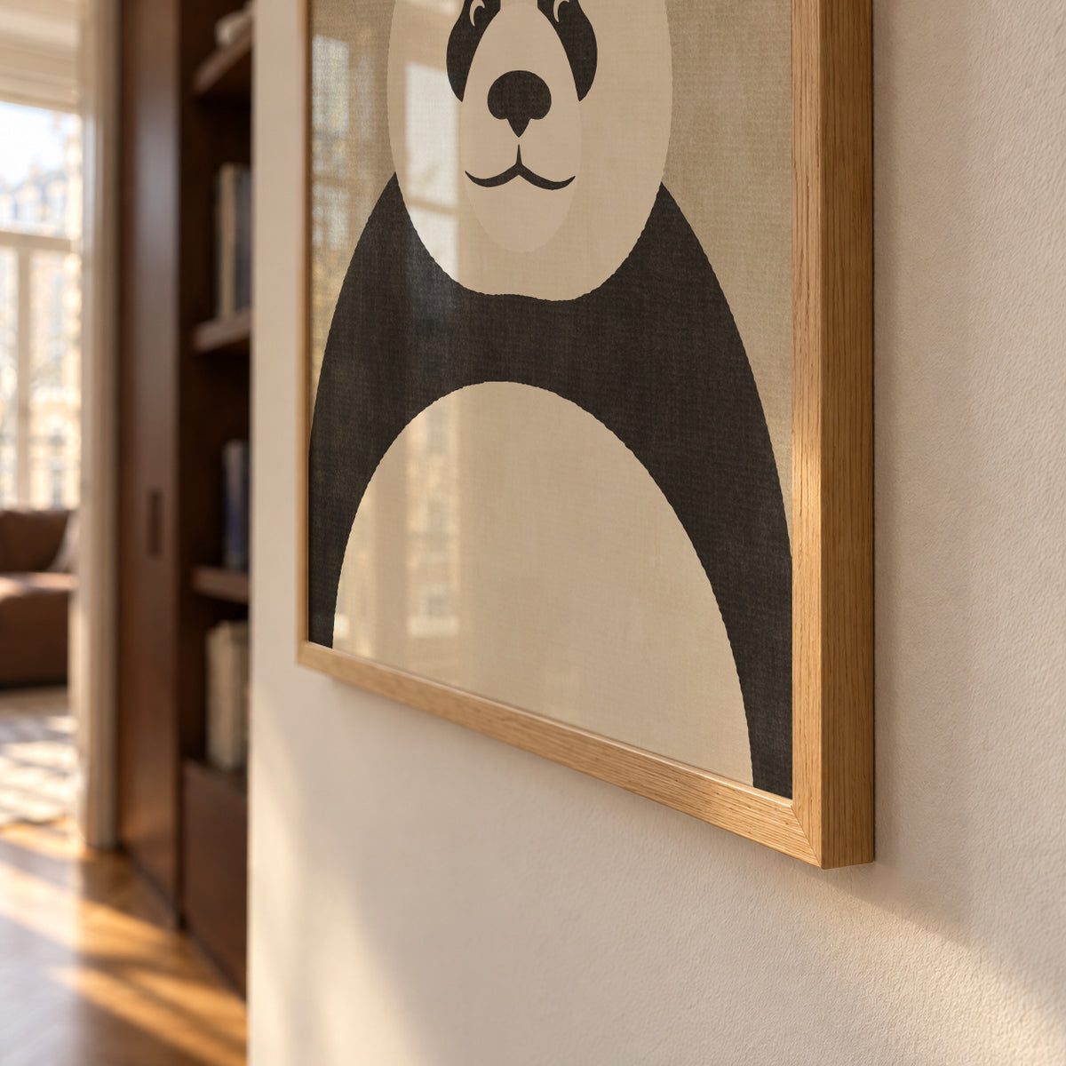FAUNA / Panda - Framed poster detail