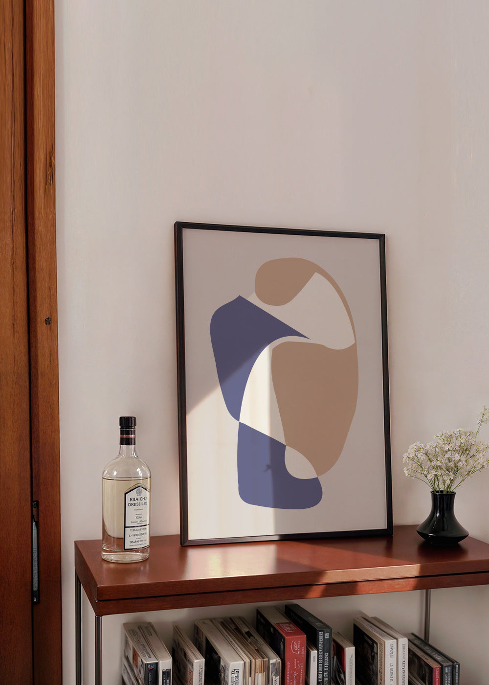 Form XXVIII - Framed poster in an interior