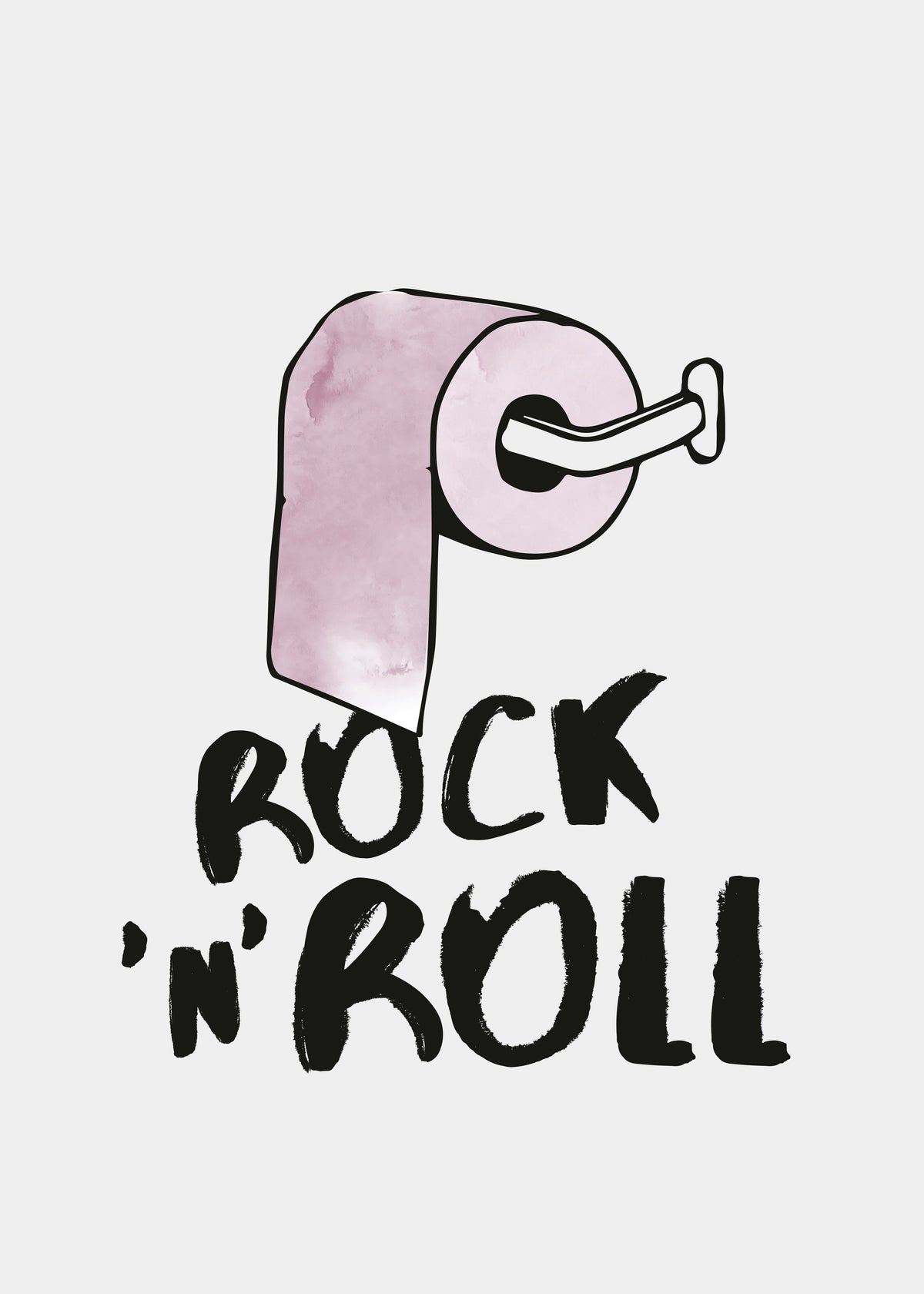 Rock'n'roll - Unframed art print