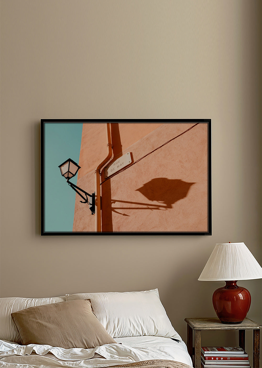 Kökskonst Rue de May lykta och skugga – Canvas1