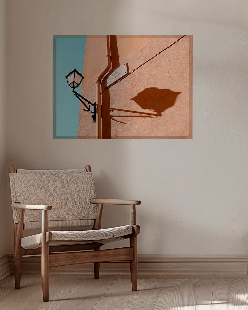 Kökskonst Rue de May lykta och skugga – Canvas