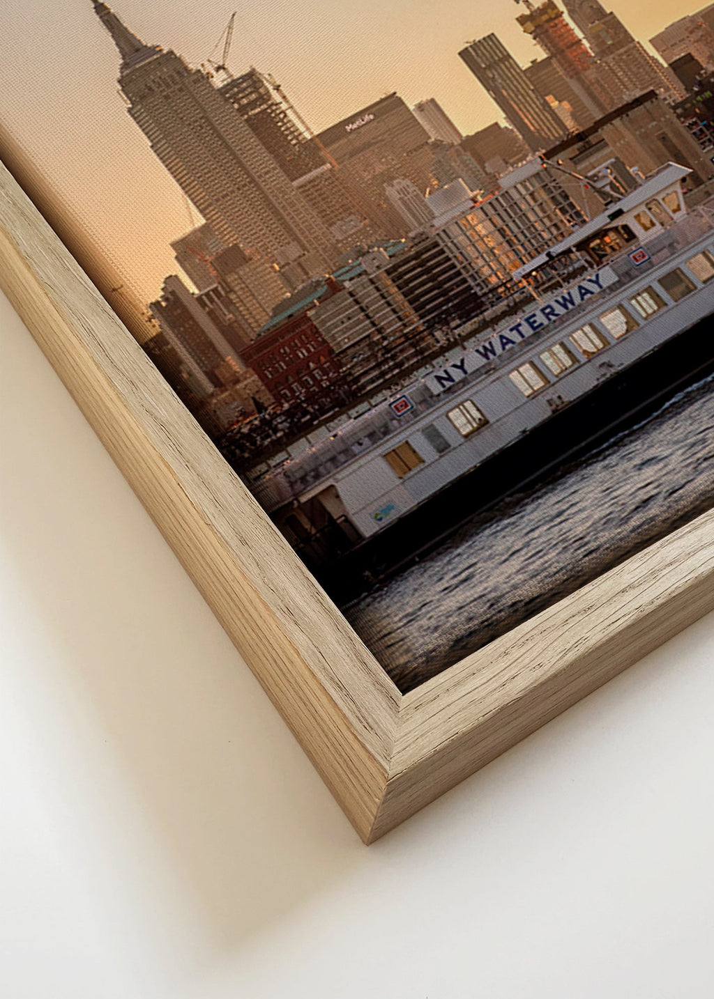 Kökskonst Manhattan skyline – Canvas detail
