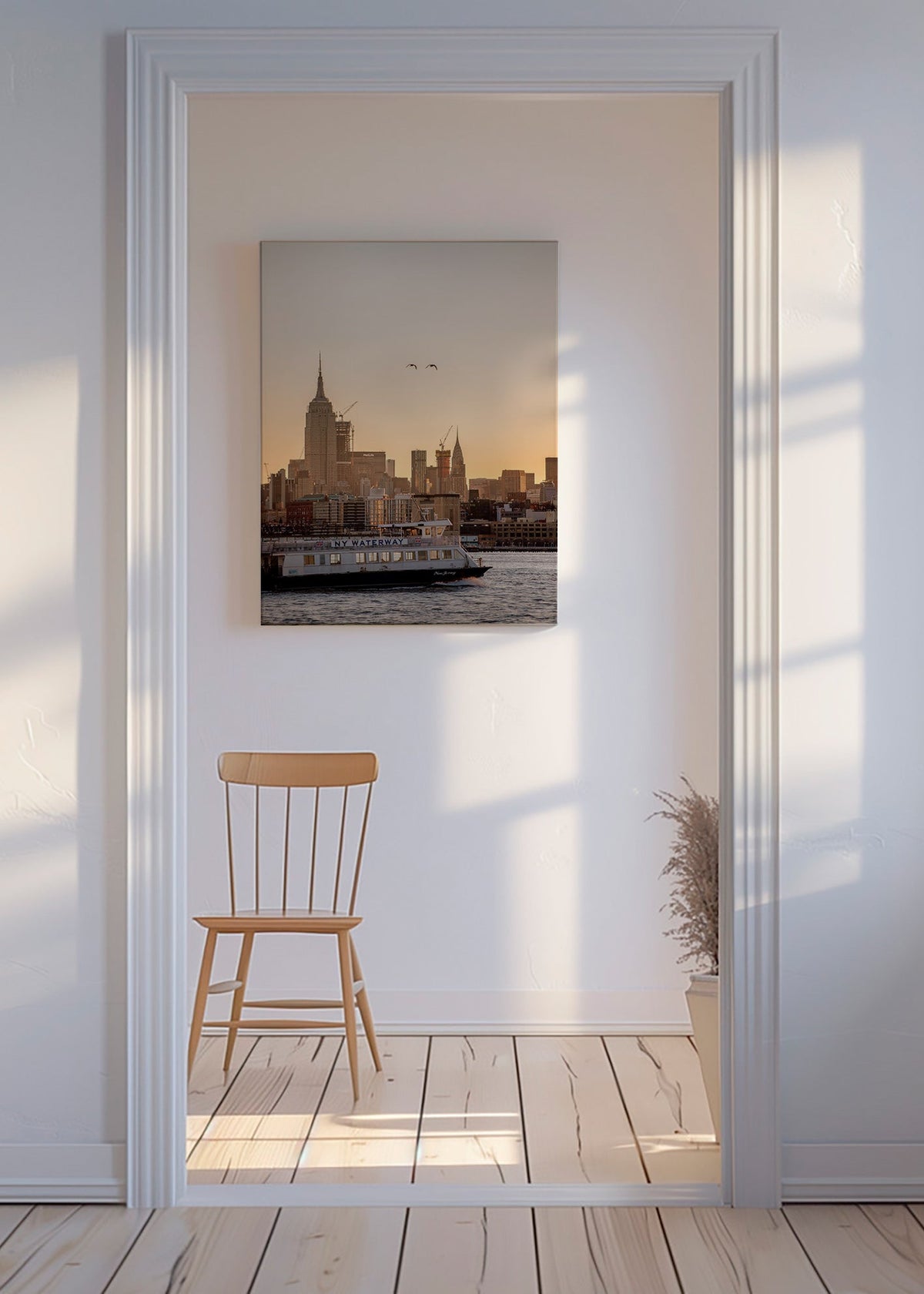 Kökskonst Manhattan skyline – Canvas