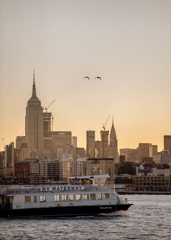 Kökskonst Manhattan skyline