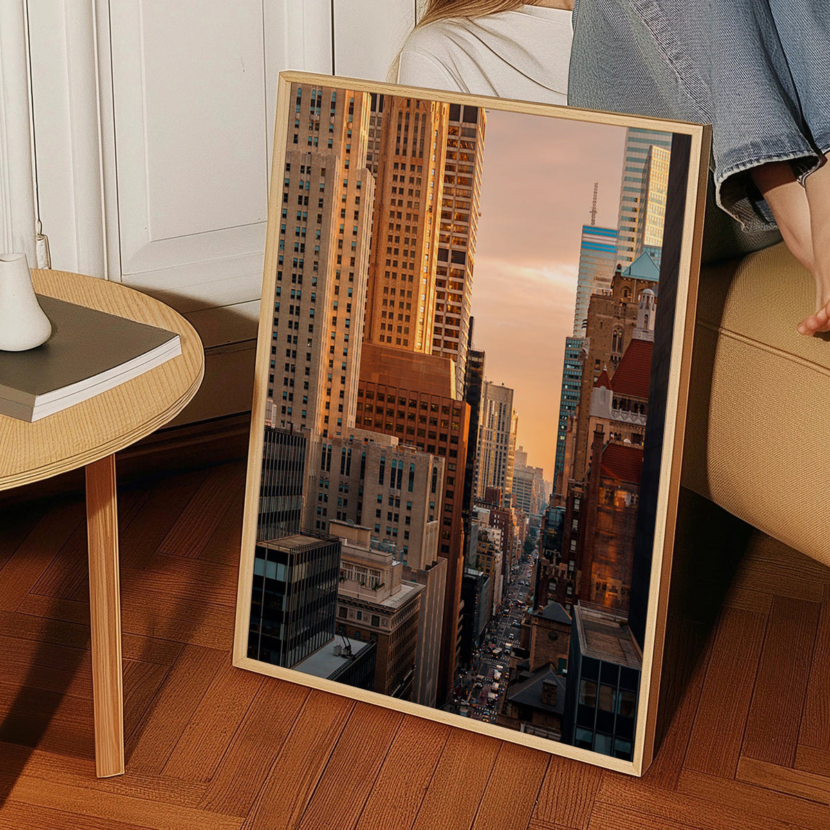 Stadsbild i morgonljus – Product3