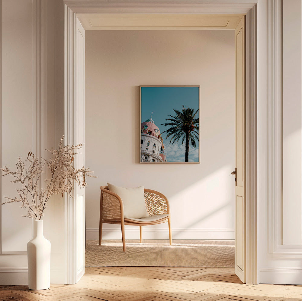 Kökskonst Riviera kupol med palm – Canvas2