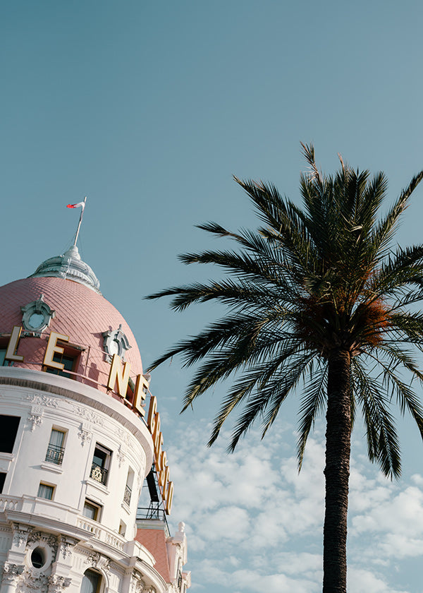 Kökskonst Riviera kupol med palm