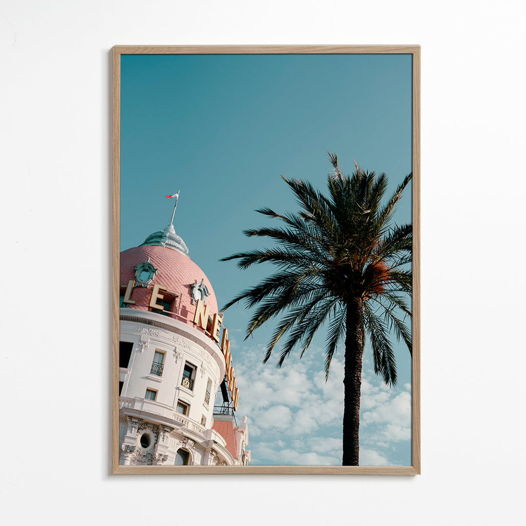 Kökskonst Riviera kupol med palm – Oak Frame