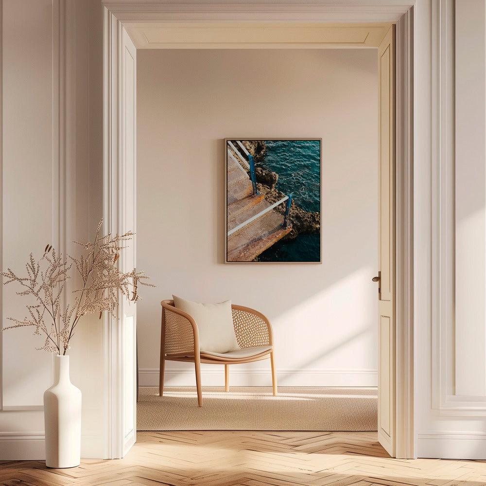 Landskapskonst: trappa till havet – Canvas2