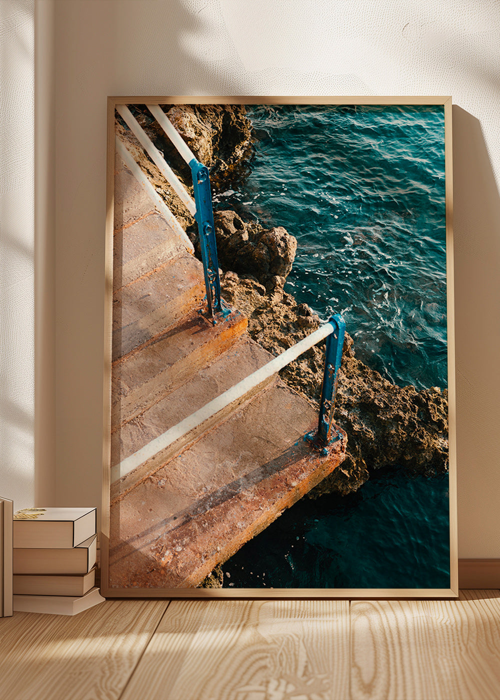 Landskapskonst: trappa till havet – Product1