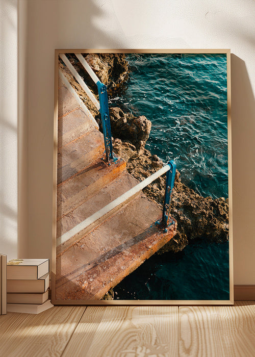 Landskapskonst: trappa till havet – Product1