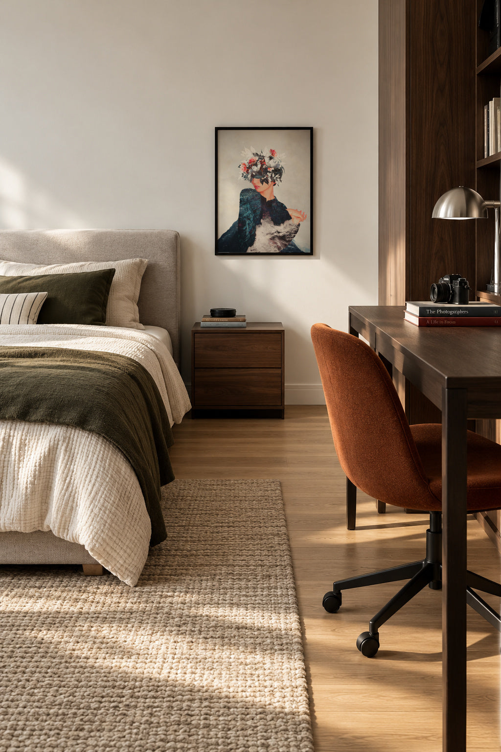 Kumiko - Framed poster in an interior