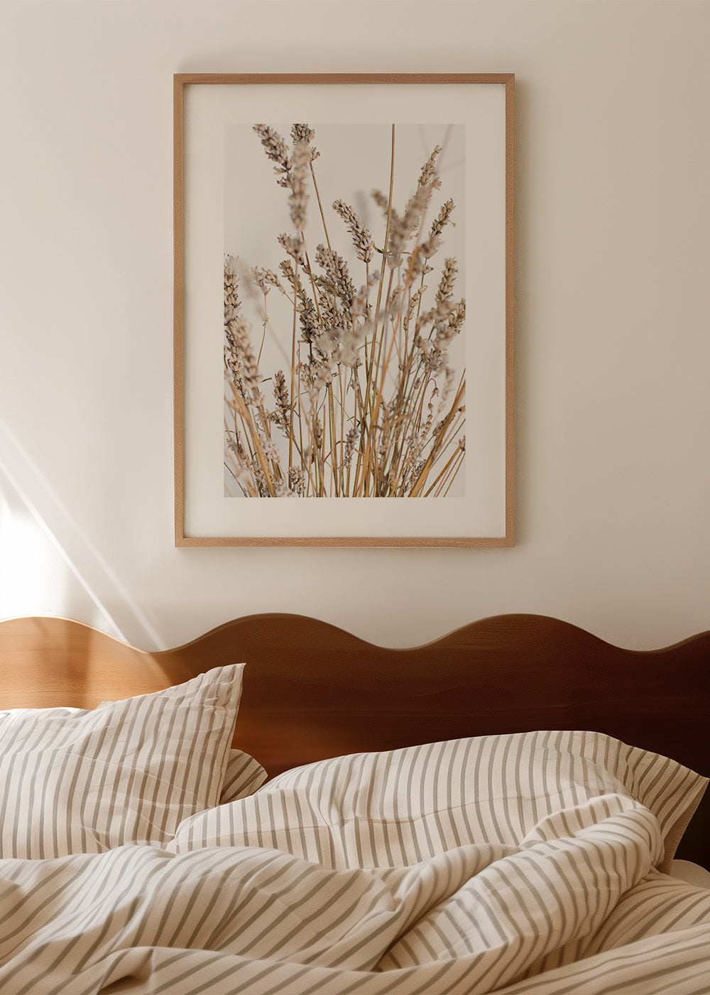 Botanisk poster med torra ax