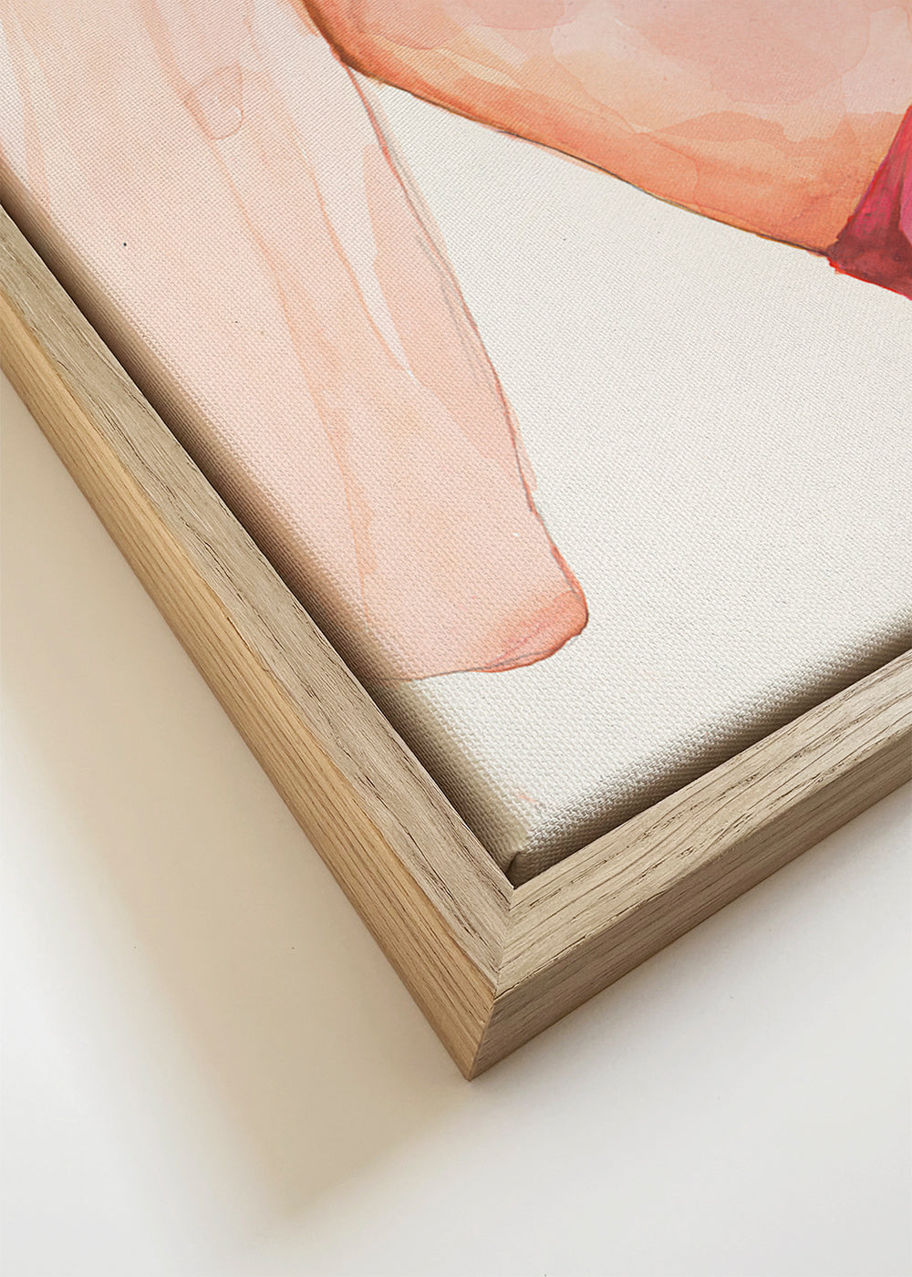 Illustration: kvinnlig torso akvarell