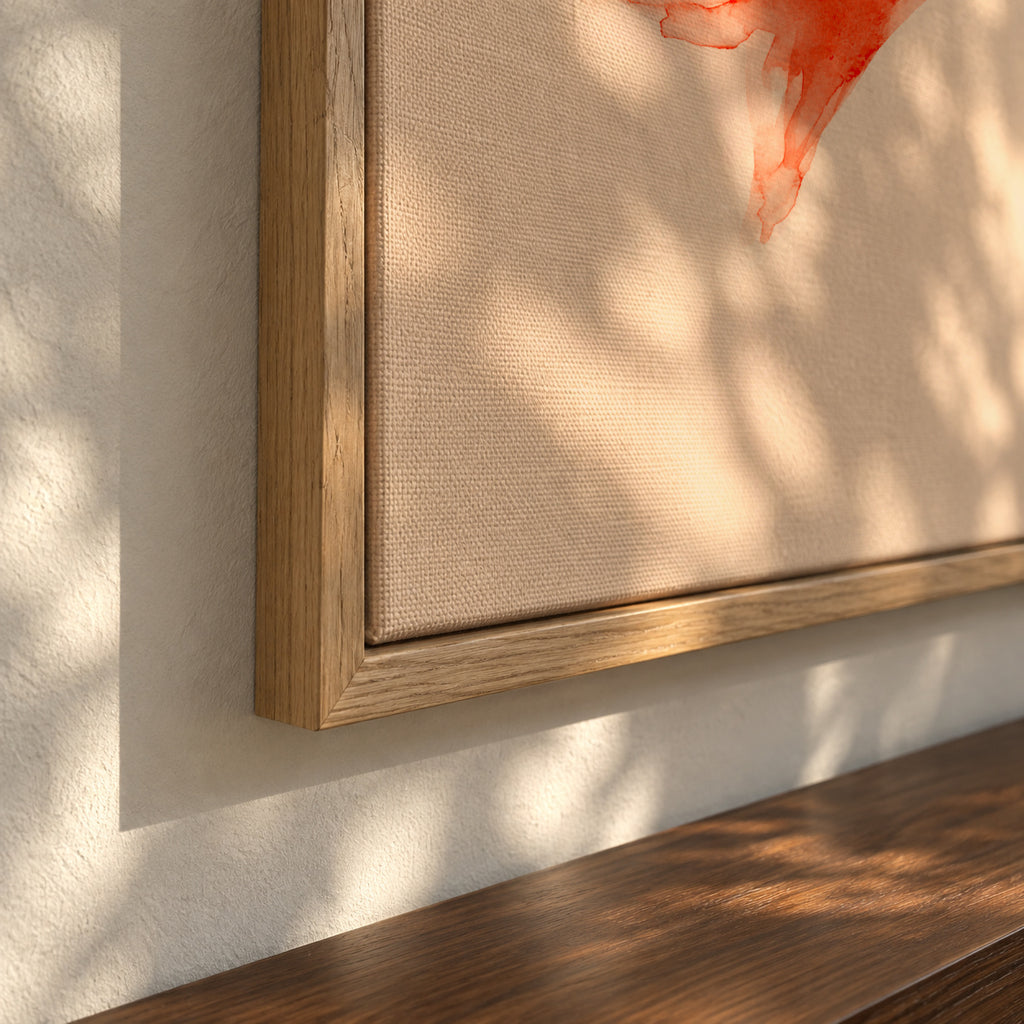 Desire - Framed canvas detail