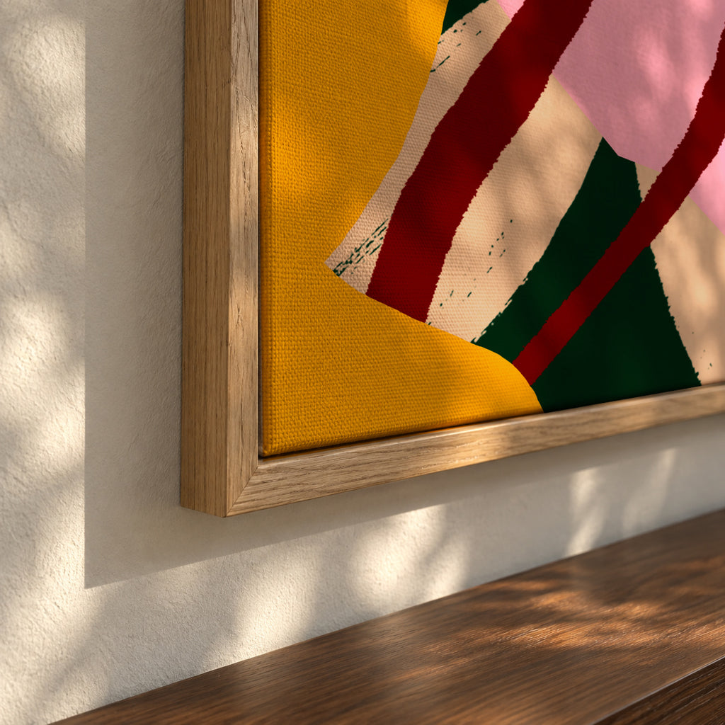Maribondo - Framed canvas detail