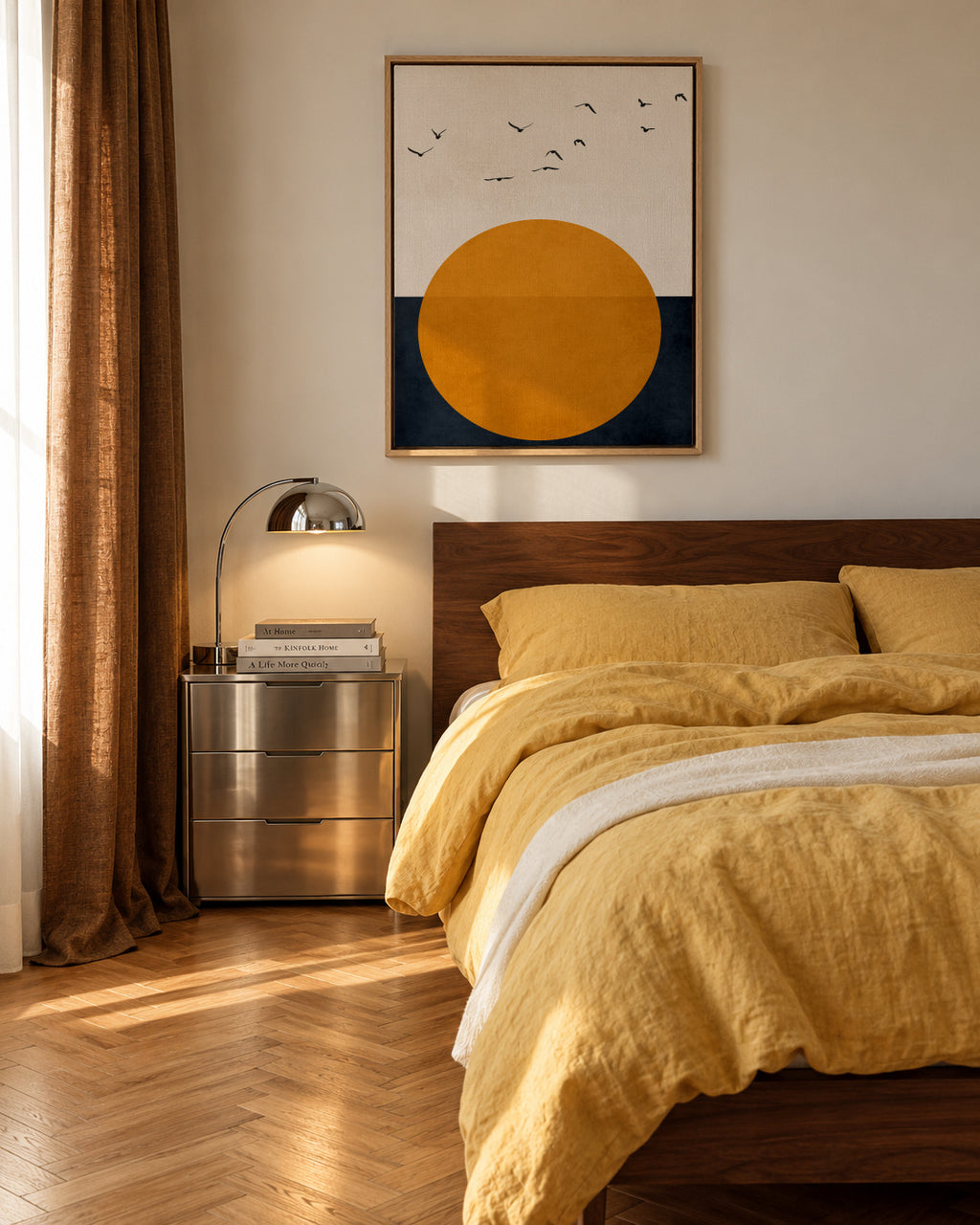 Melody Of Life - Framed canvas in an interior