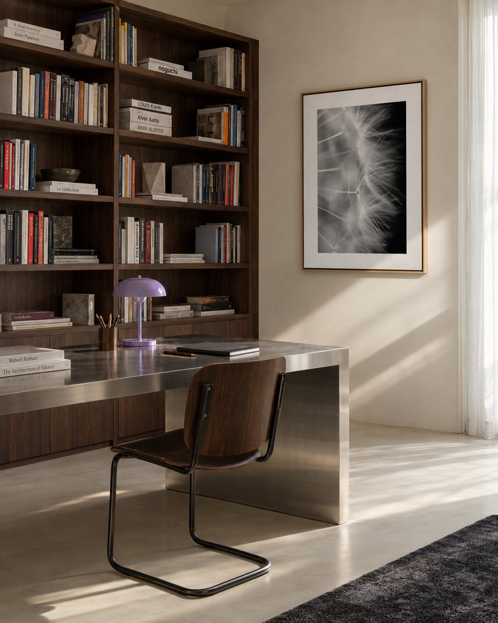Blow it - Framed canvas in an interior