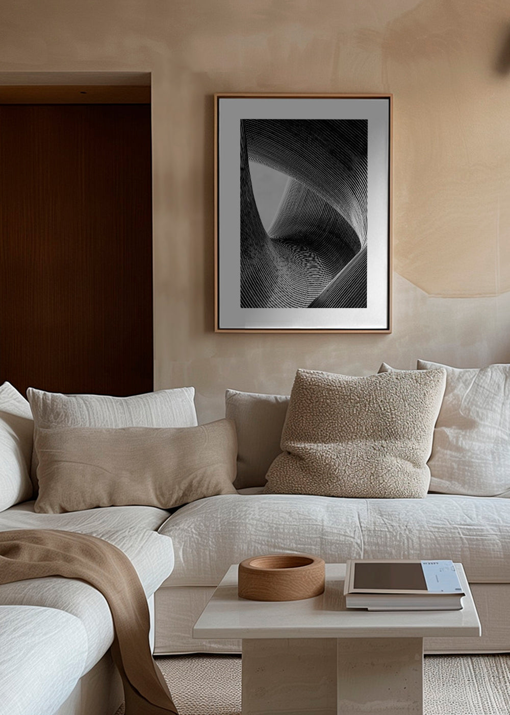 Arkitekturfotografi med kurvade linjer