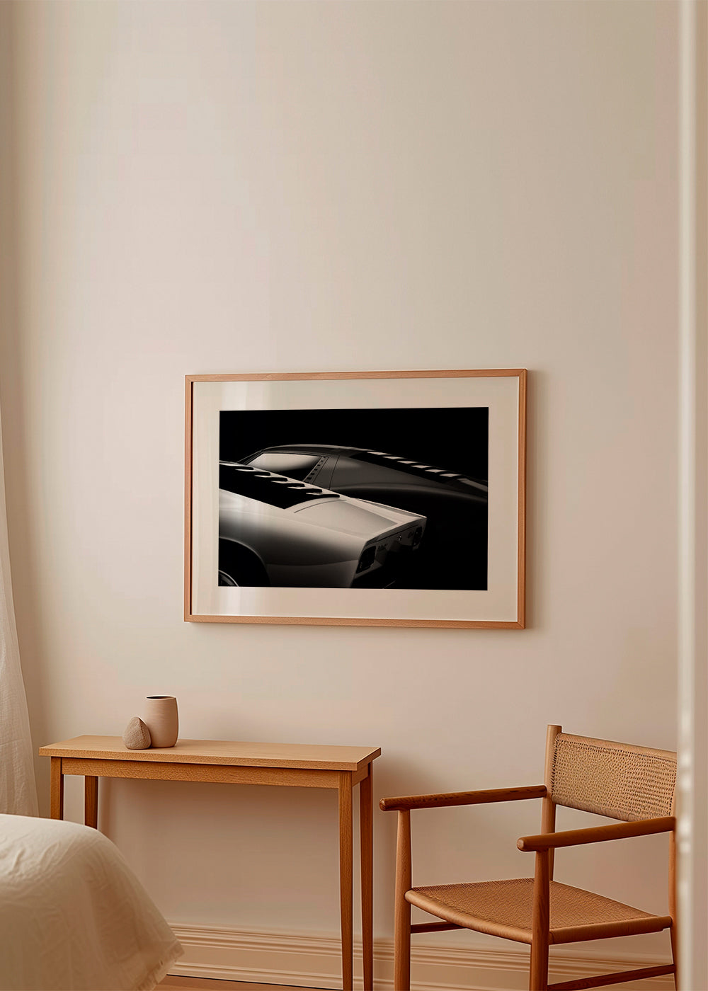 Fotografi av Miura-bilar i profil