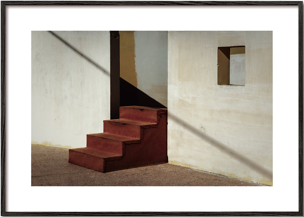Fotografi av minimalistrappa