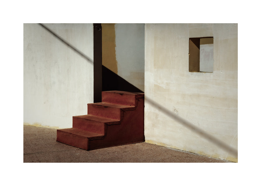 Fotografi av minimalistrappa