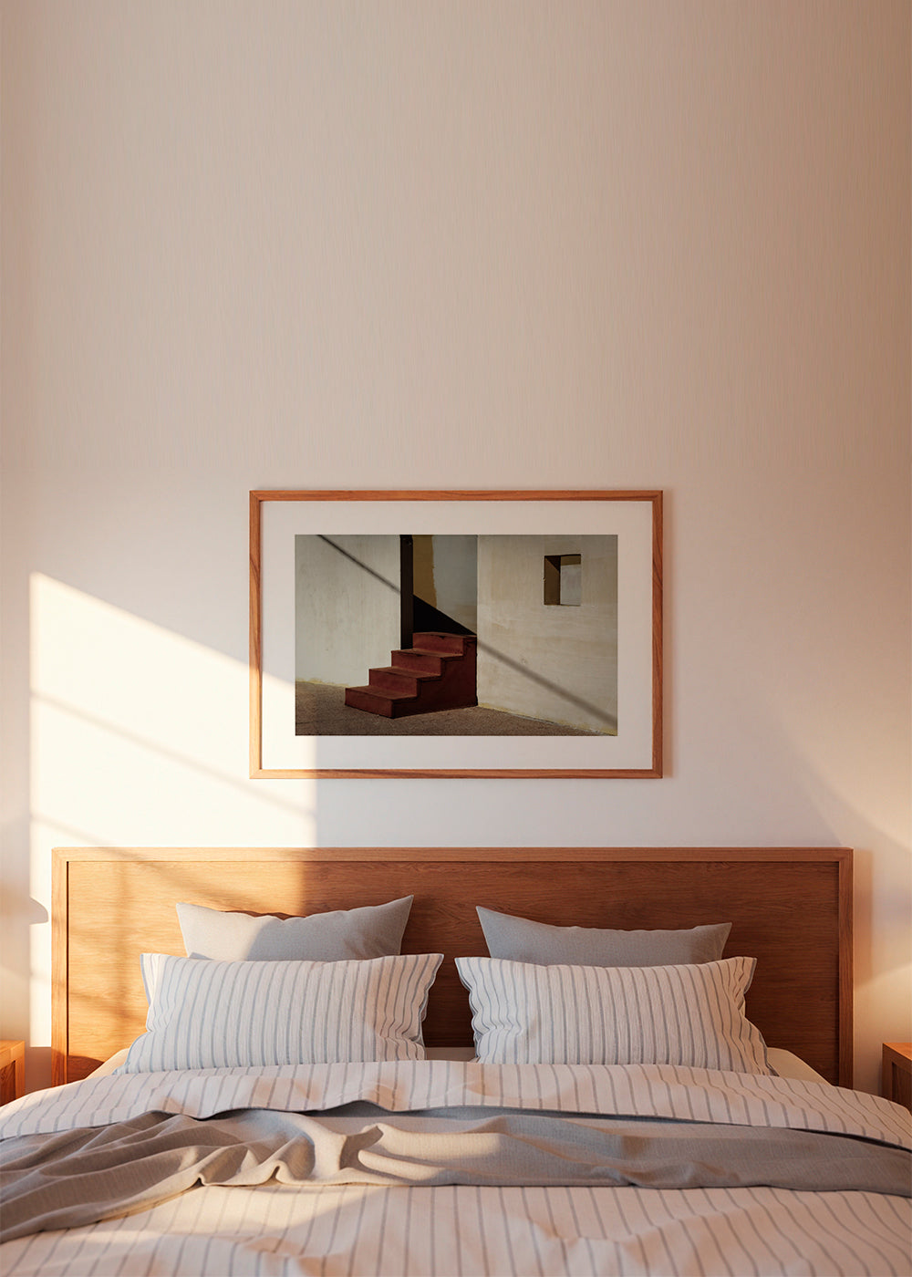 Fotografi av minimalistrappa