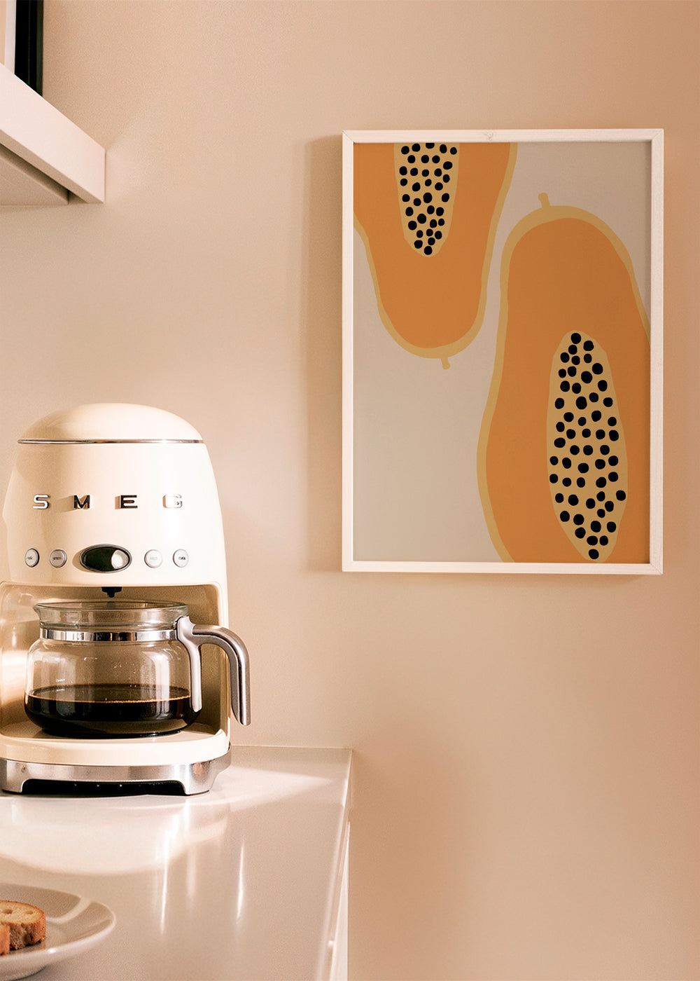 Kökskonst papaya minimal