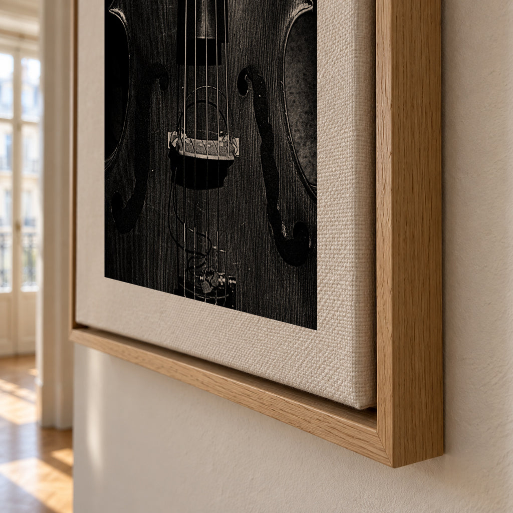 jazz - Framed canvas detail