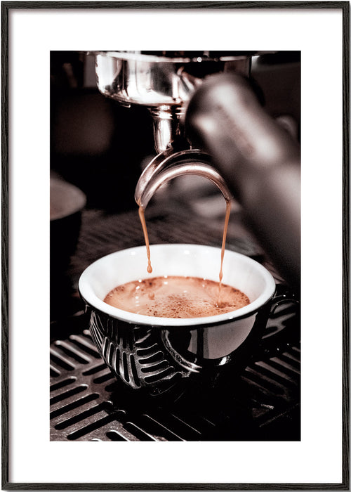 Kökskonst: espresso i kopp