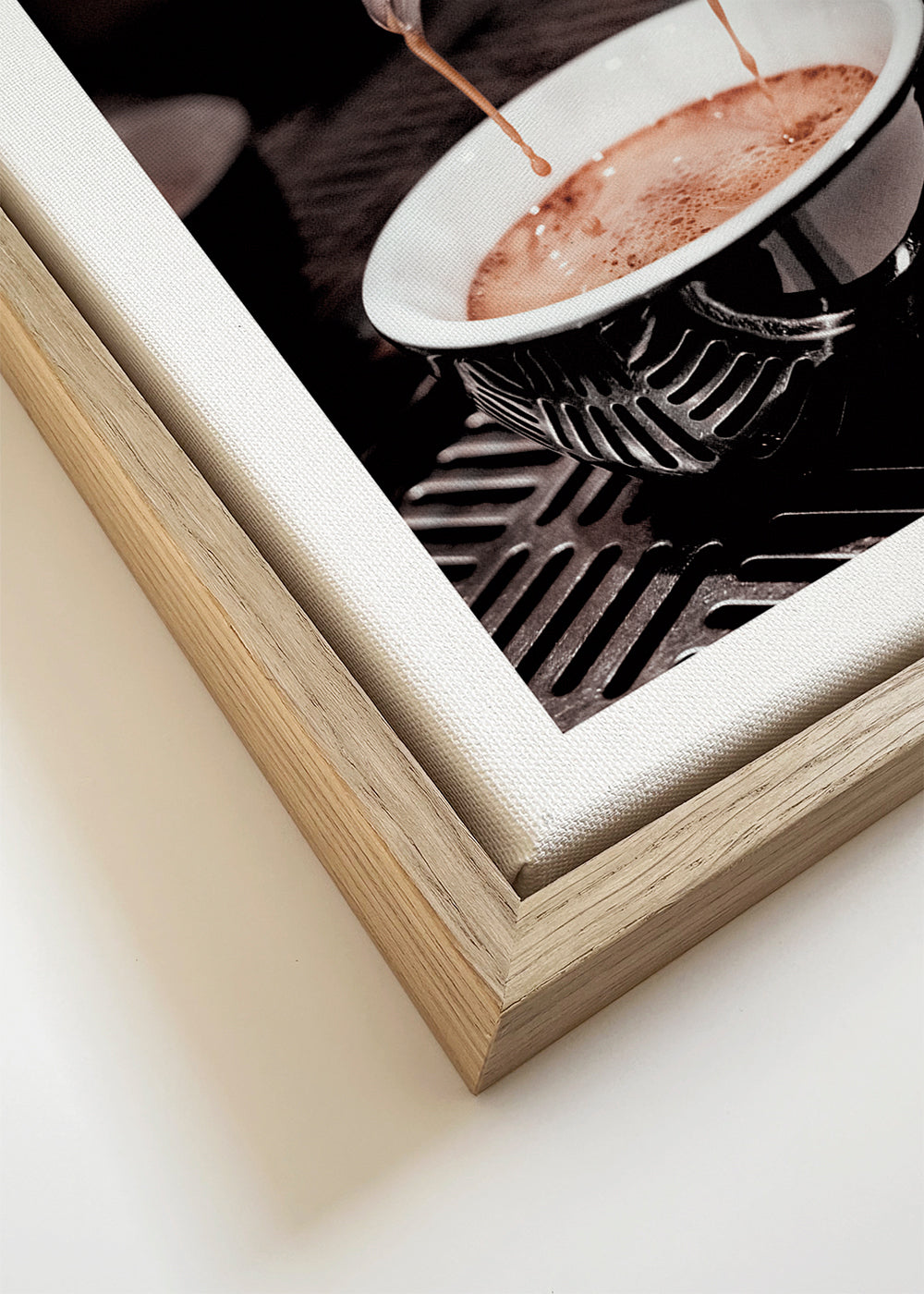 Kökskonst: espresso i kopp