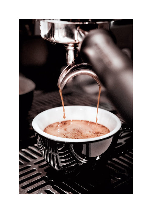 Kökskonst: espresso i kopp