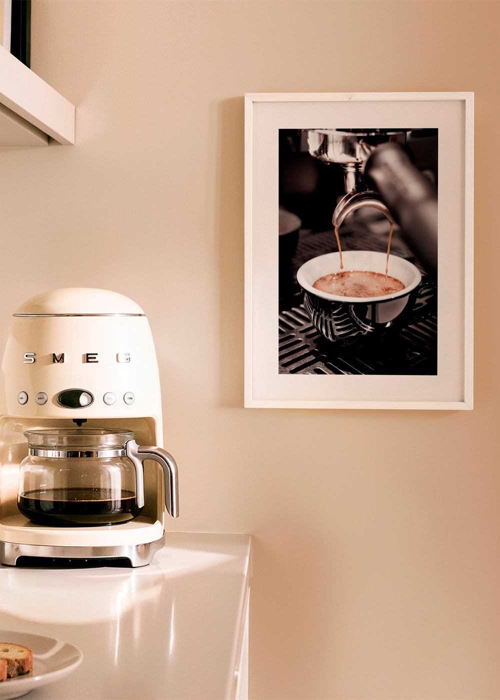Kökskonst: espresso i kopp