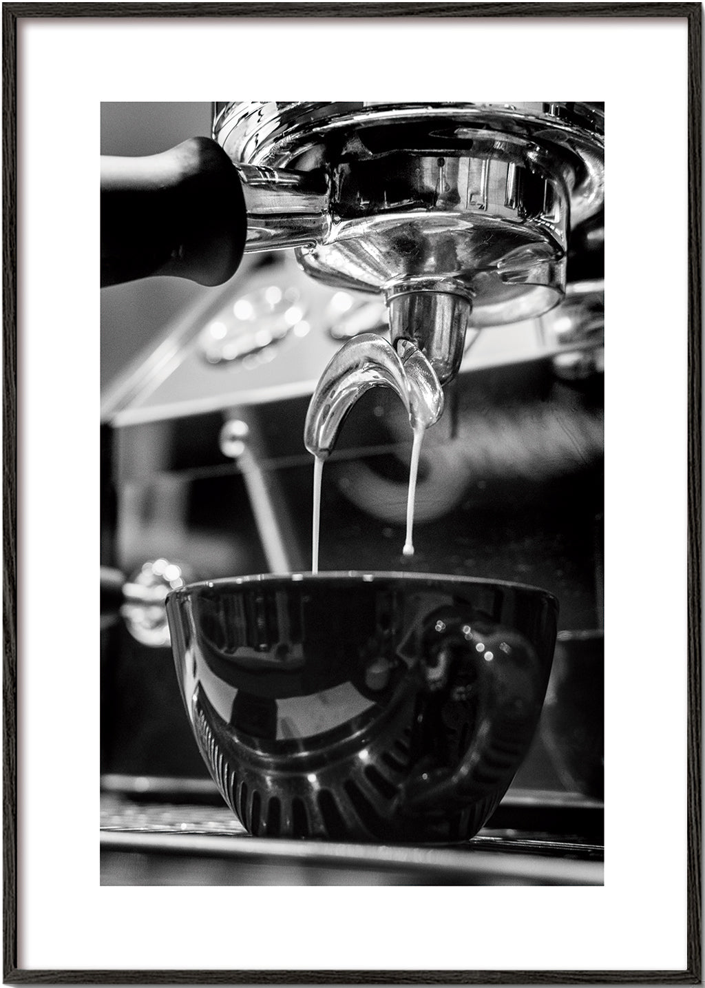 Kökskonst: Espresso i svartvitt