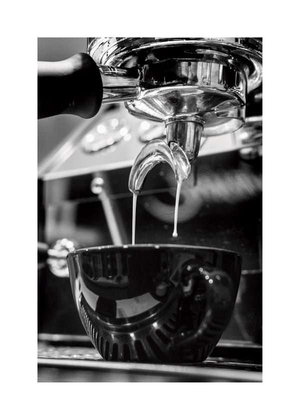 Kökskonst: Espresso i svartvitt